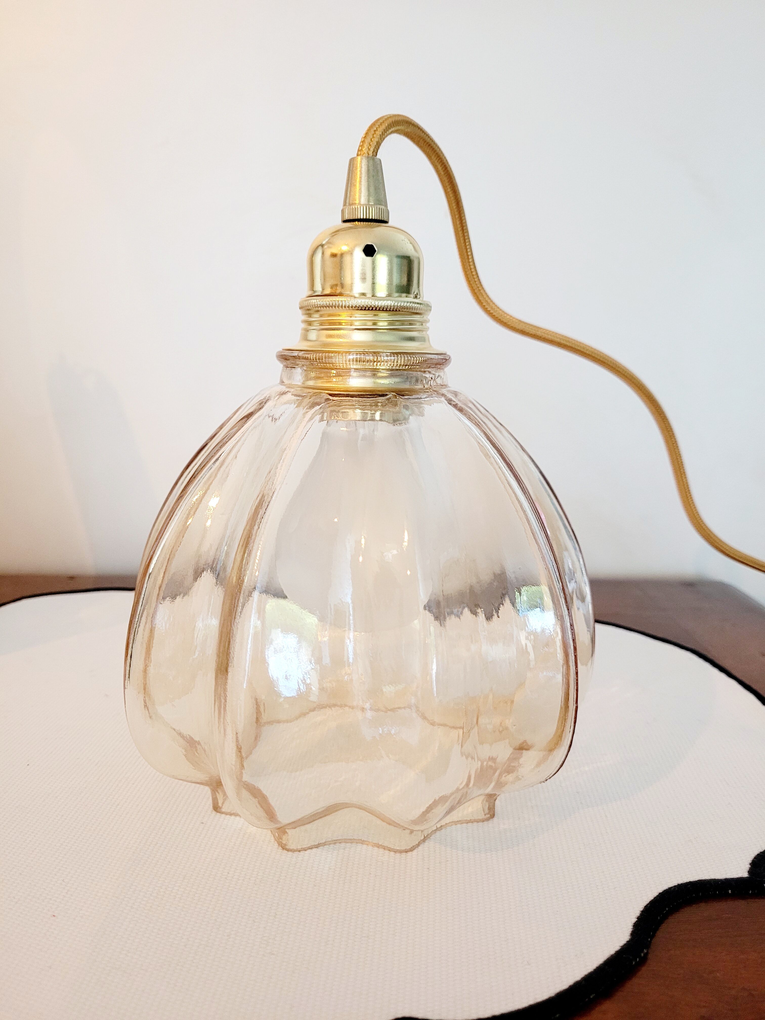 Vintage walking lamp