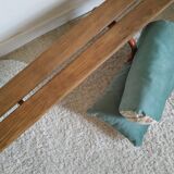 Old bed of nursery school metal and wood
