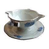 Old porcelain sauciere from Sologne Maison Lamotte
