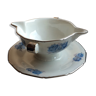 Old porcelain sauciere from Sologne Maison Lamotte