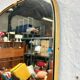 Vintage Mirror with Brass Gold Frame