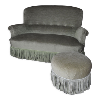 Toad bench and footrest.