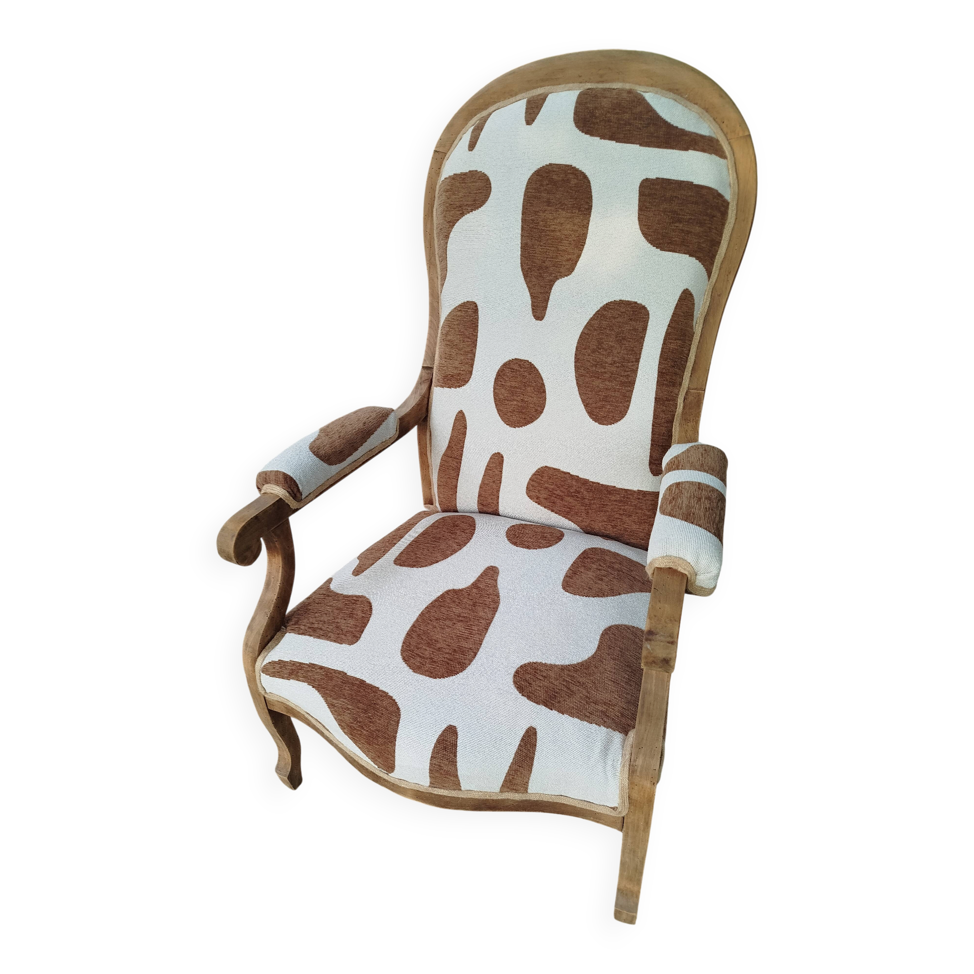 Fauteuil voltaire restauré