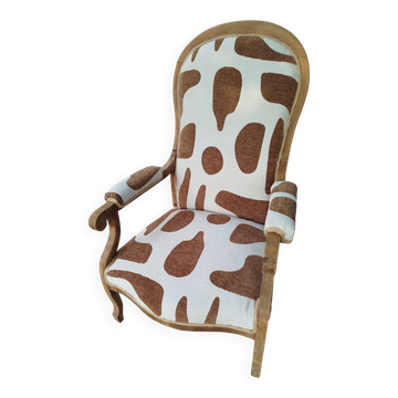 Restored Voltaire armchair