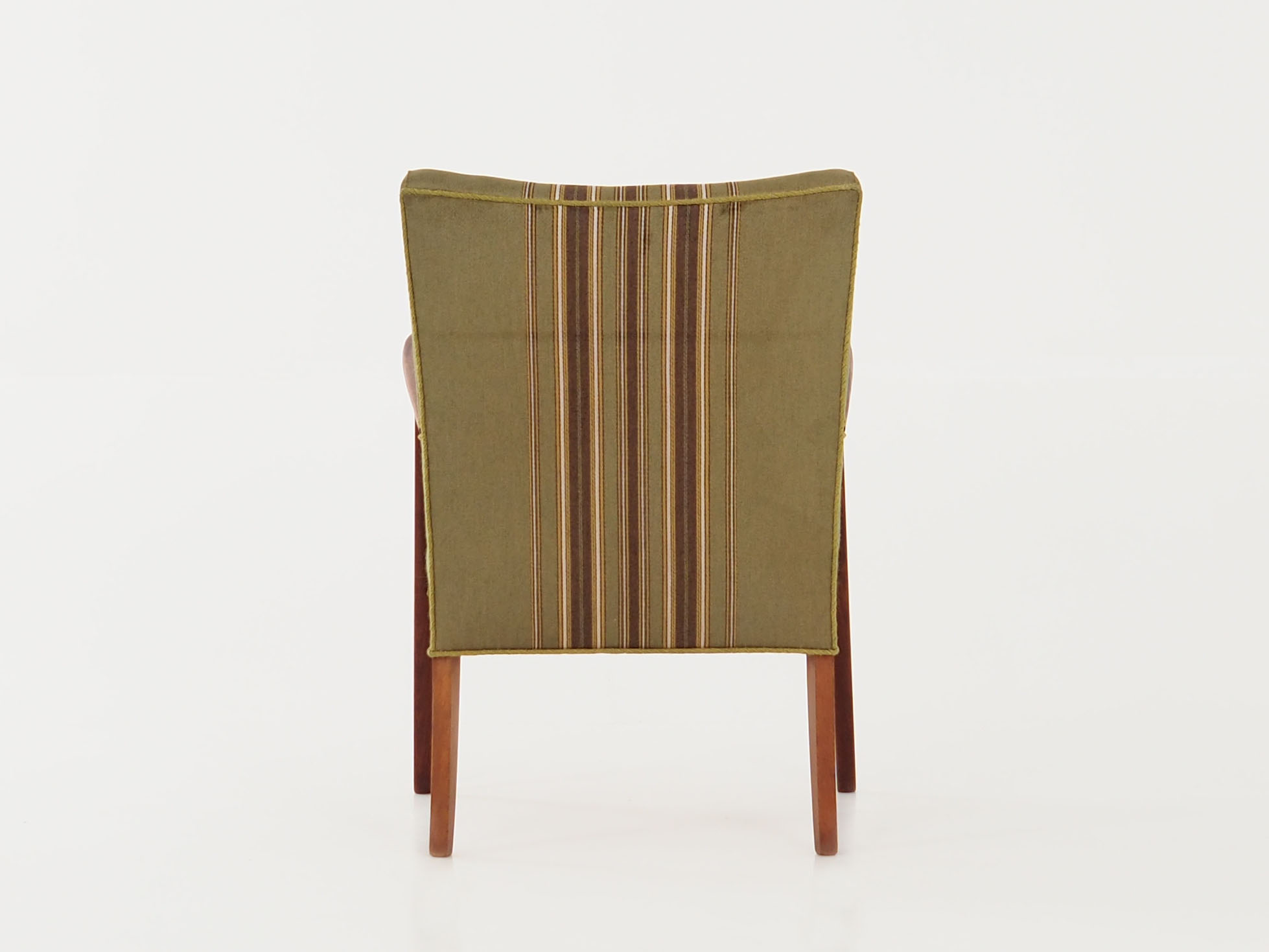 Armchair, teak construction, Scandinavian design of the 70s