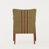 Armchair, teak construction, Scandinavian design of the 70s