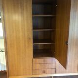 Scandinavian teak wardrobe from the 60s