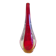Murano Sommerso Flavio Poli drop vase