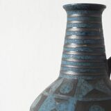 Vase en céramique du milieu du siècle, décor Ankara, design Helmut Scholtis de Carstens Tonnieshof