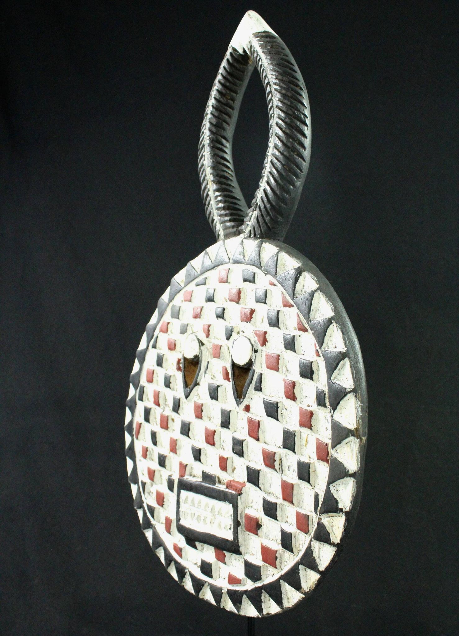 African Art - Goli Baoulé Mask - Arte Africa - Chic Ethnic Wall Decor - African Mask - 50 cms