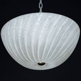 Barbini Murano Glass Ceiling lamp, Italy 1980s