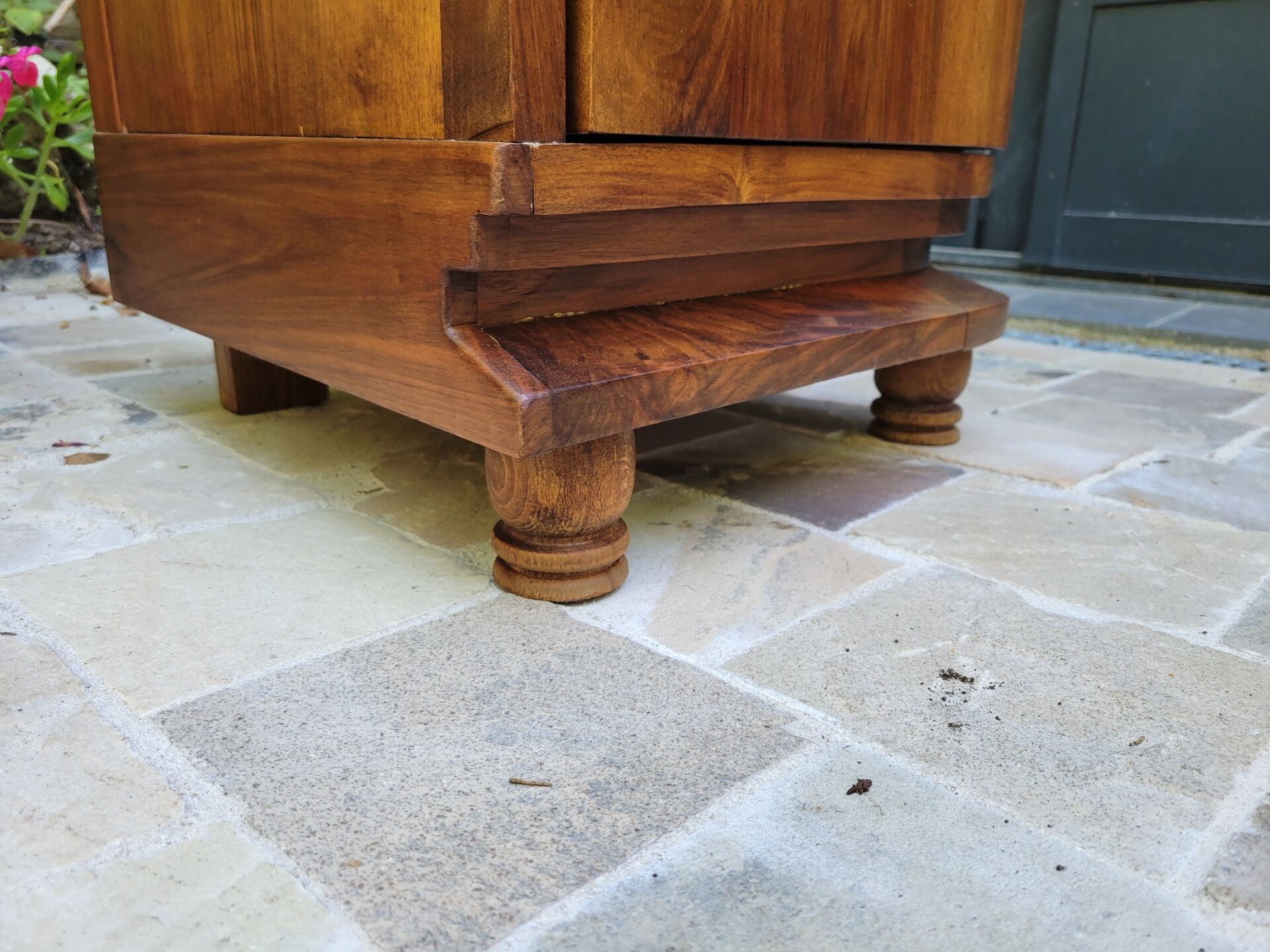 Art Deco bedside table or side table from the 1930s.