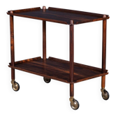 Vintage Bar Cart in Rosewood by Poul Hundevad, 1960s