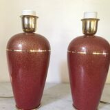 Pair of vintage lamp feet