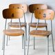 Vintage School Chairs, set of 4