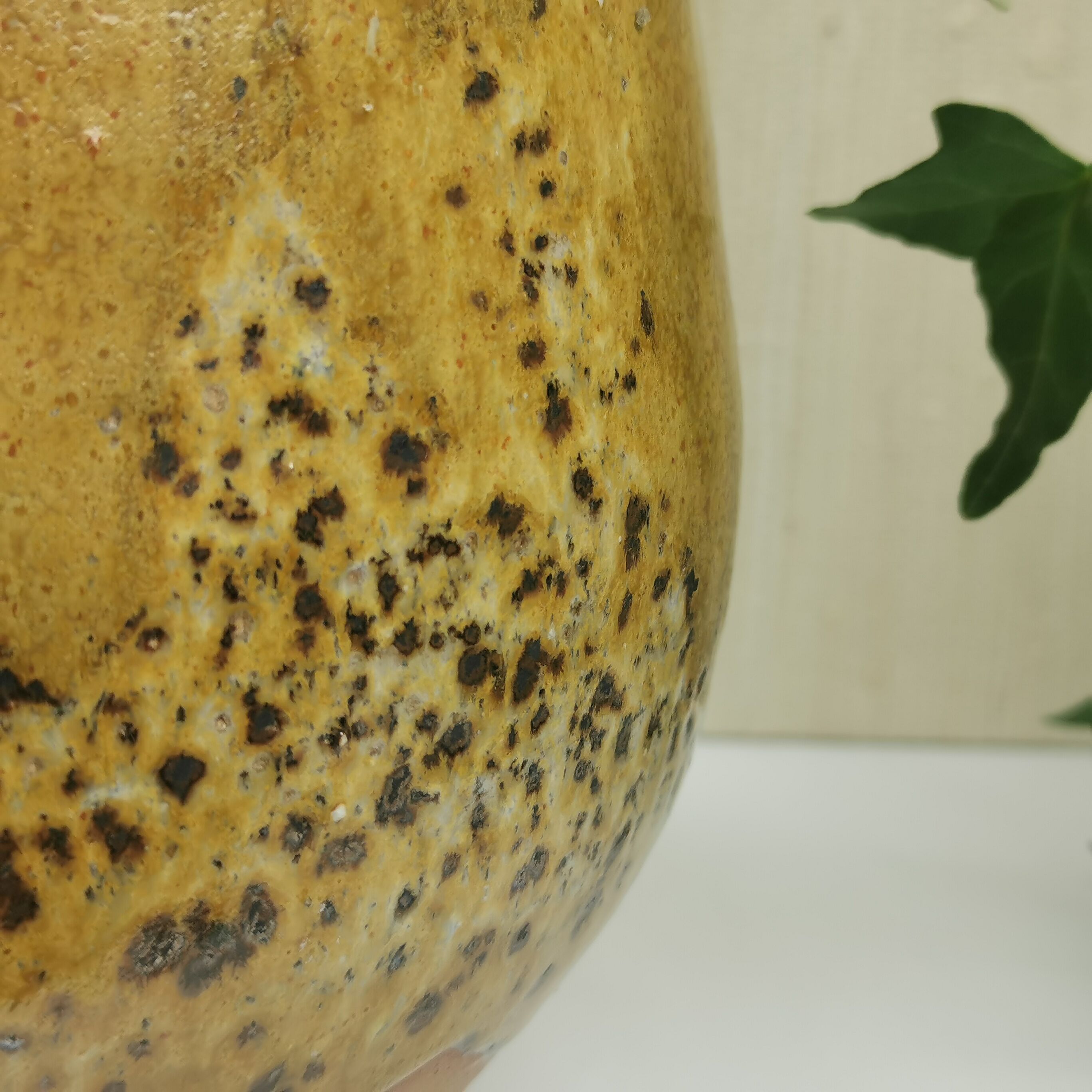 Ceramic lamp foot 70's