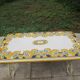 Modèle unique Table de Salle à manger plateau émaillé