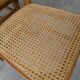 Set of 3 Vintage Wooden Dining Chairs with Cane Seat - Mid-Century Yugoslav