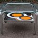 Table basse céramique, design vintage 1970