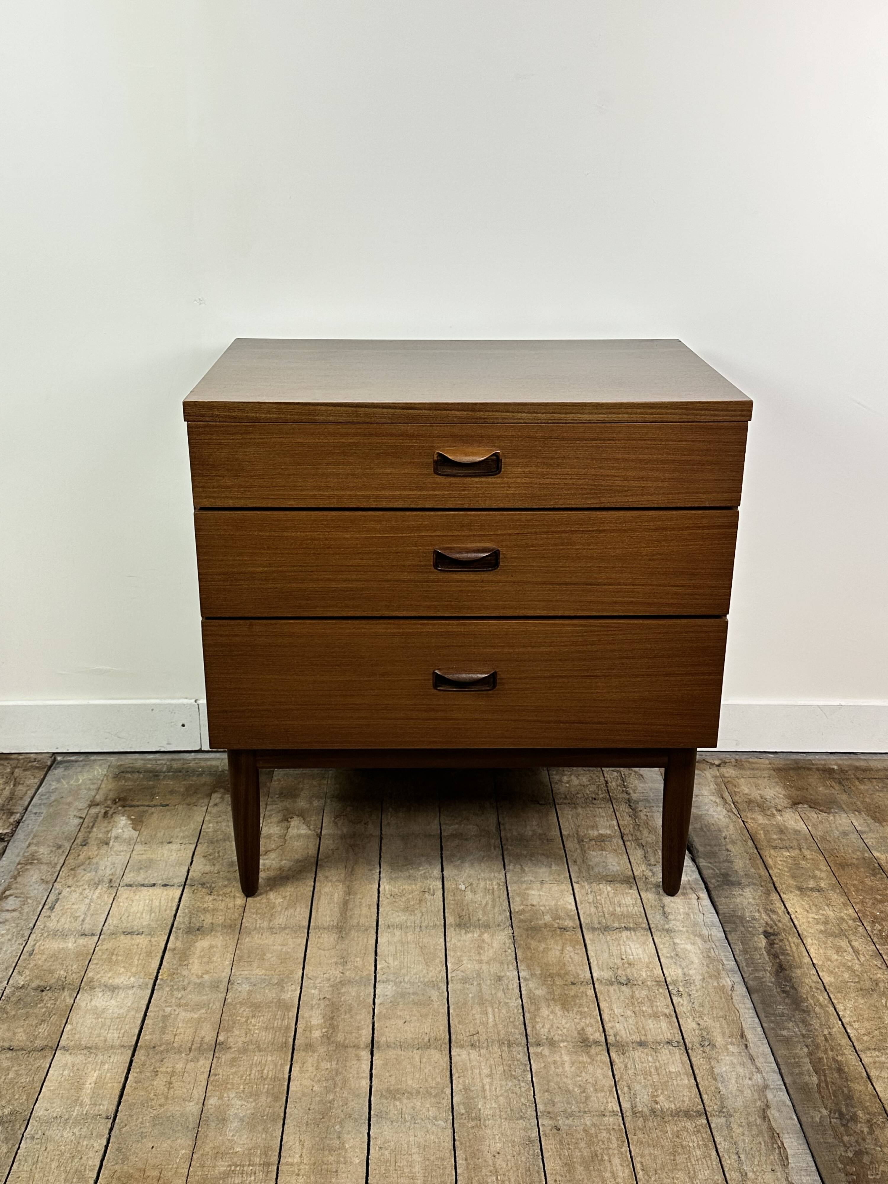 Vintage 1960 Wrighton English Teak Chest of Drawers