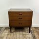 Vintage 1960 Wrighton English Teak Chest of Drawers
