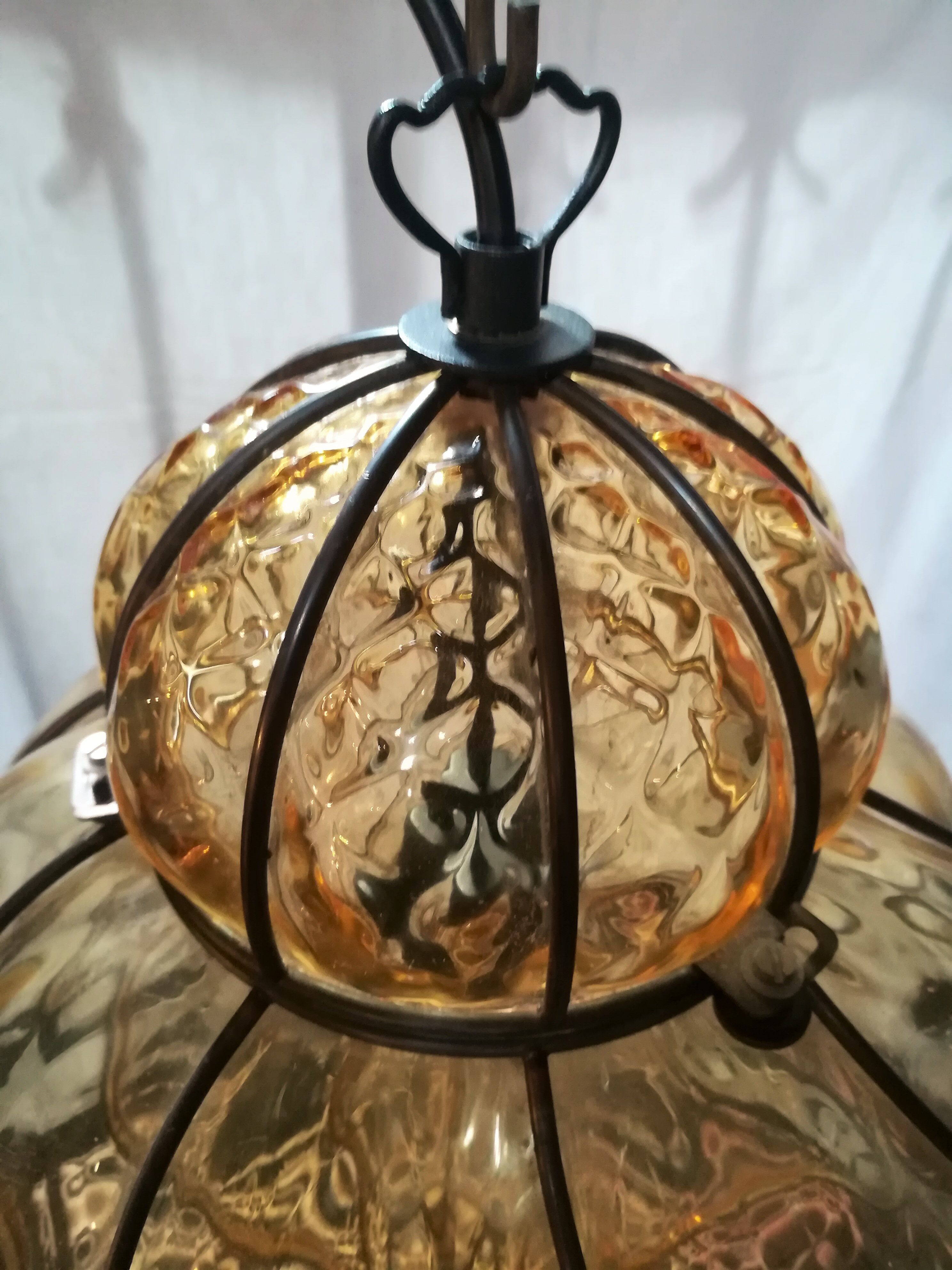 Venetian Murano glass Lantern