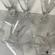 12 antique stemmed glasses
