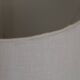 Pineapple wooden lamp with fabric shade 650mm