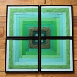 Woven canopy fabric – "Mosaics" collection