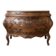 Louis XV commode in carved wood