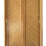 Wardrobe sliding doors vintage 50s