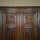 Louis XIII Walnut Carved and Moulded Wardrobe – 17th century