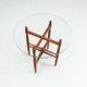 Poul Hundevad side table in teak Vamdrup Stolefabrik Denmark 1960
