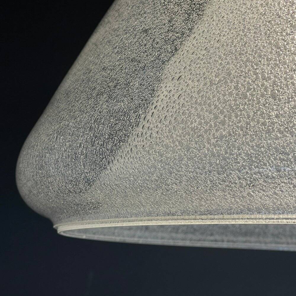 Murano pendant lamp attributed to Carlo Nason for Mazzega, Italy, 1960s.