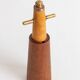 Pepper mill in the shape of a lighthouse or stylized Viking, Denmark, 1960s