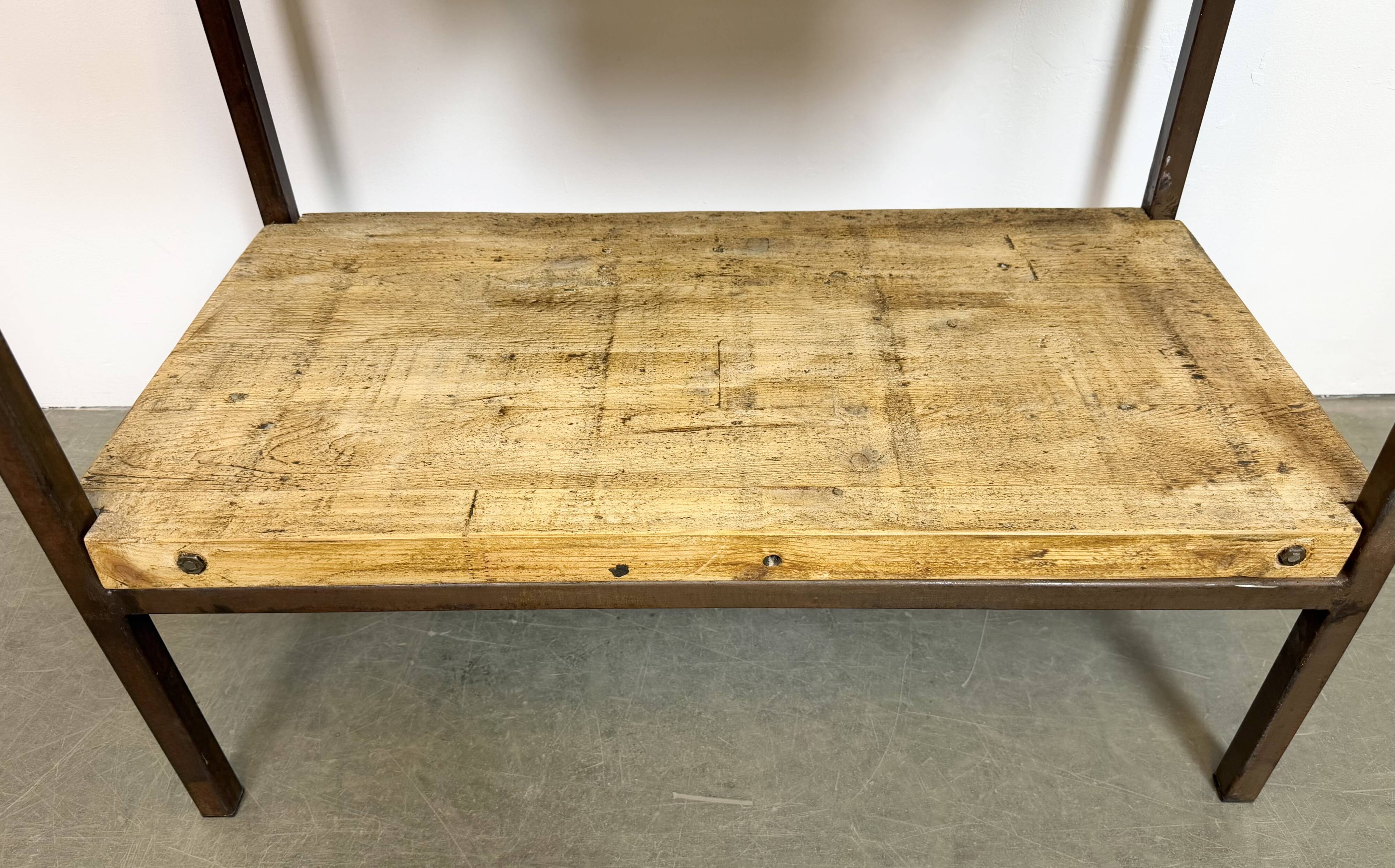 Vintage Industrial Worktable, 1960s