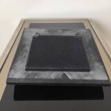 Black marble sculpture