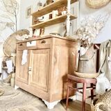Vaisselier, buffet 2 portes en châtaignier