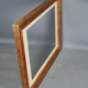 Old frame gilded wood gold leaf 46x35.5 cm, foliage 40x30 cm + master pass SB
