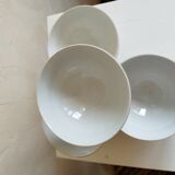 Set of 4 porcelain bowls