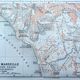 Map of southern Marseille, Vintage 1910