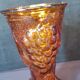 Vase ambré des années 50