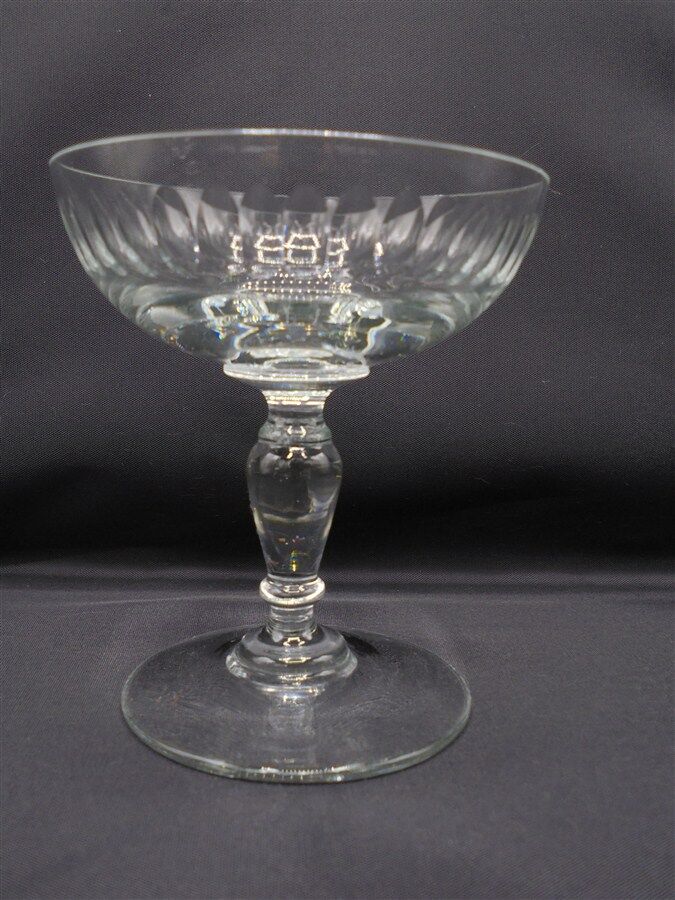 Set of 6 champagne cups mismatched