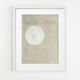 Hand painted abstract wall art 03 - sun