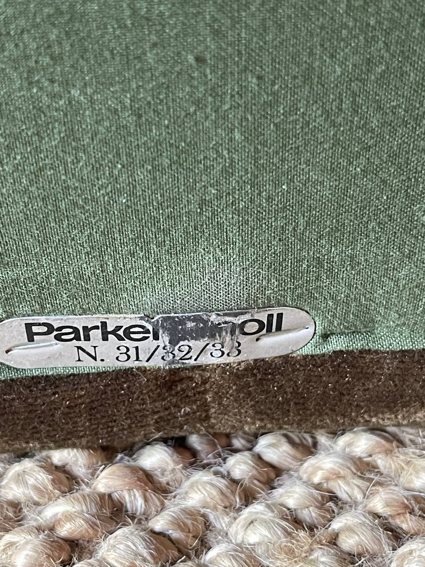 Canapé Parker Knoll vintage