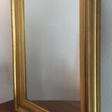 Miroir bois doré 65 cm x 45cm