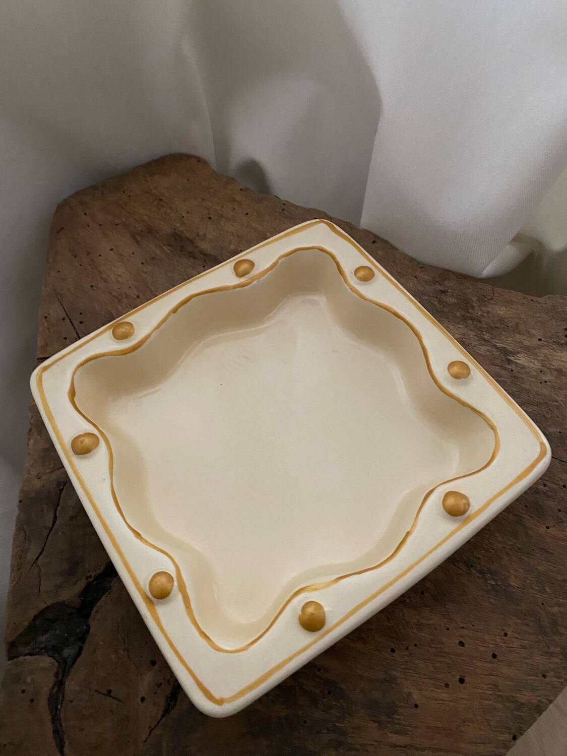 Cendrier esprit memphis baroque 80/90s