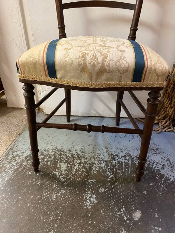 Paire de chaises Napoléon III, début XXème