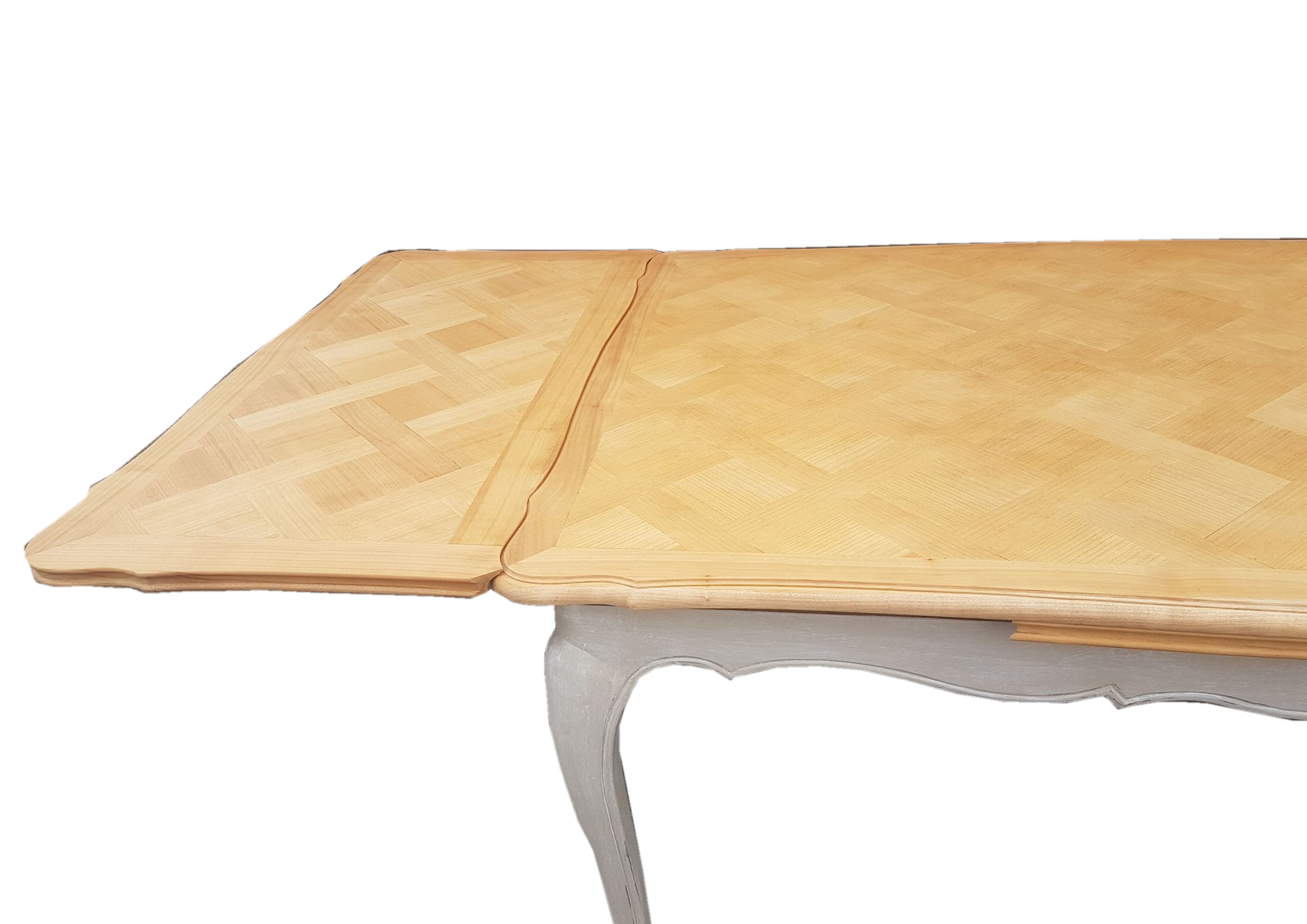 Dining table Louis XV style extendable