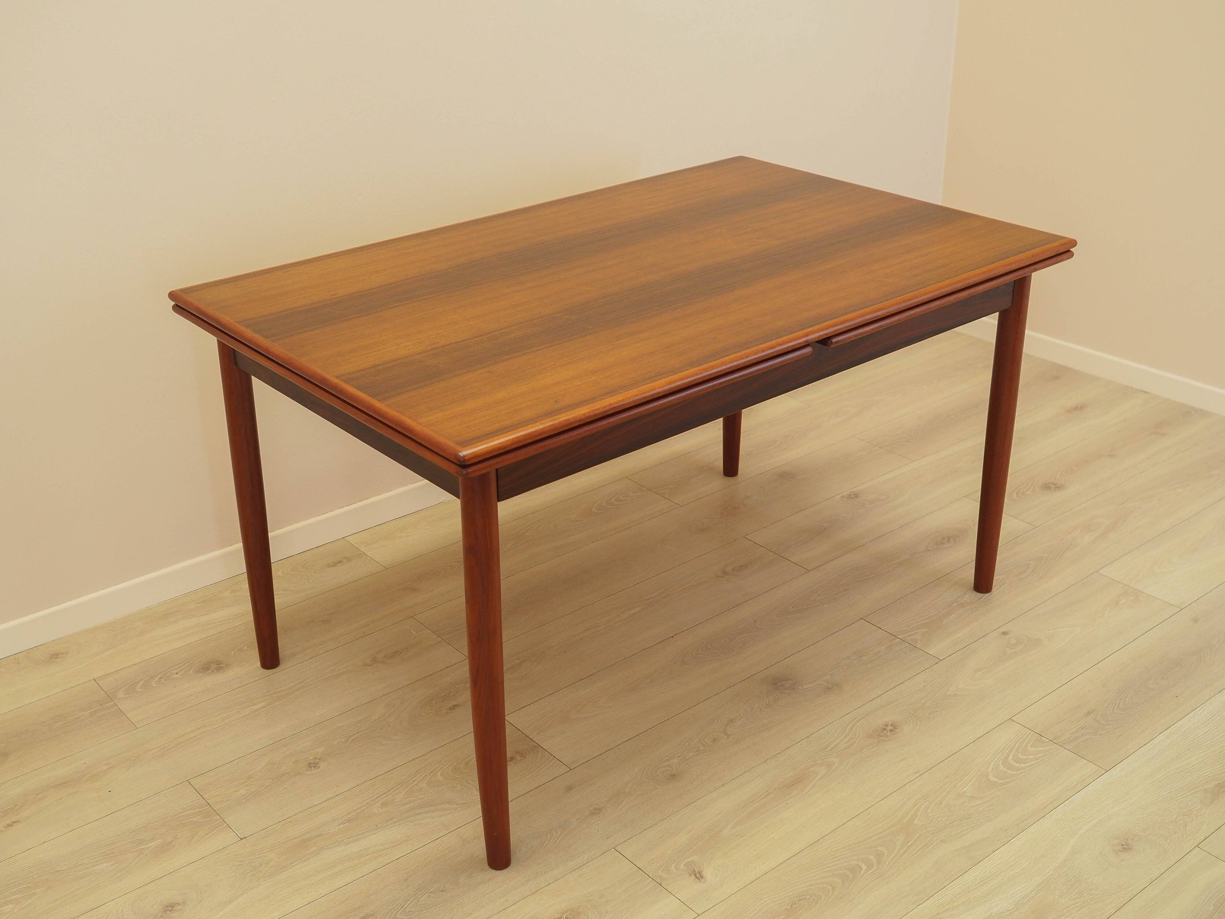 Rosewood table, Danish design, 1970s, made in Denmark
